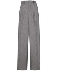 Celine - Wide Trousers - Lyst