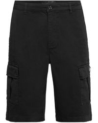 Philipp Plein - Korte Broeken ,Zwart ,Katoen Cargo Shorts - Lyst