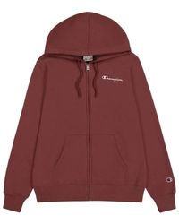 Champion - Hooded Full Zip Sweatshirt - Lyst
