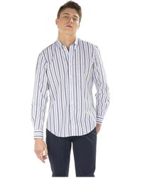 Harmont & Blaine - Striped shirt Crf011011530 - Lyst