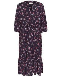 Cream - Midi Dresses - Lyst
