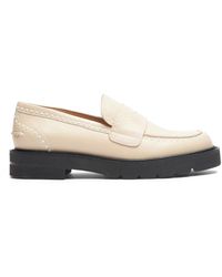 Stuart Weitzman - Parker Lift Mini Pearl Loafer - Lyst