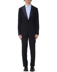 Giorgio Armani - Eleganter Slim Fit Blauer Anzug - Lyst