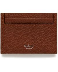 Mulberry - Accessoires ,Bruin ,Leer Creditcardhouder - Lyst