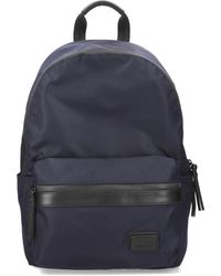 Premiata - Schwarzer rucksack mit lederelementen - Lyst