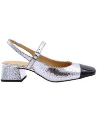 CTWLK - Schoenen ,Grijs ,Eritrea Mary Jane Ballerina Schoenen - Lyst