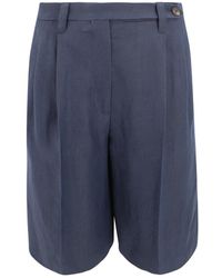 Brunello Cucinelli - Long Shorts - Lyst