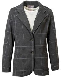 Deha - Jassen ,Grijs ,Katoen D32383 Blazer - Lyst