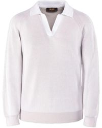 Moorer - Tops > polo shirts - Lyst