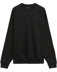 Y-3 - Hoodies & Sweatvesten ,Zwart ,Katoen Cotton Logo Sweatshirt - Lyst