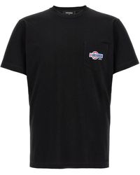 DSquared² - Cool Fit Katoenen T-Shirt Met Ronde Hals - Lyst