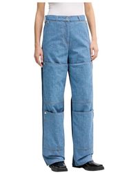 KENZO - Straight Jeans - Lyst