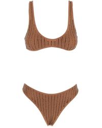 VENUJA - Badmode ,Bruin ,Bi 005Bmca Bikini - Lyst