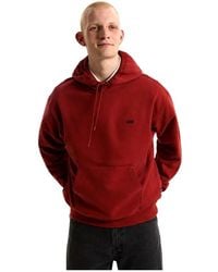 Vans - Hoodies & Sweatvesten ,Rood ,Katoen Left Chest Ii Hoodie - Lyst