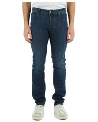 Jacob Cohen - Pantalone jeans cinque tasche bard slim fit - Lyst