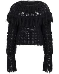Alberta Ferretti - Round-Neck Knitwear - Lyst