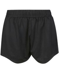 Ganni - Shorts deportivos de malla transpirable - Lyst