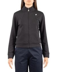 K-Way - Hoodies & Sweatvesten ,Zwart ,Jassen - Lyst