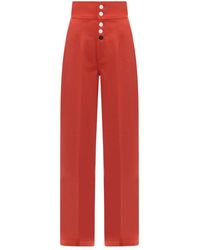 Made In Tomboy - Straight Trousers - Lyst