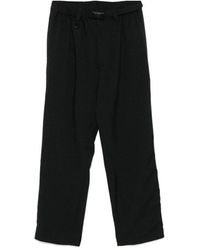 Y-3 - Sportliche utility casual hose,schwarze hose mit gürtel und taschen - Lyst