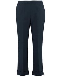 Aspesi - Wide Trousers - Lyst