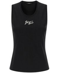 Balmain - Sleeveless Tops - Lyst