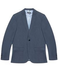 Antony Morato - Jassen ,Blauw ,Polyester Blauwe Americana Jas Blazer - Lyst