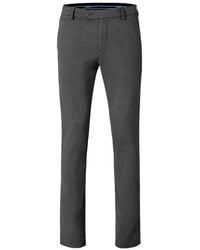 Meyer - Broeken ,Grijs ,Katoen Bonn Modern Fit Broek - Lyst