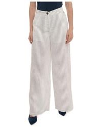Liu Jo - Wide Trousers - Lyst