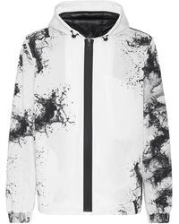 Philipp Plein - Jassen ,Wit ,Polyester Windbreaker Splash Extreme - Lyst