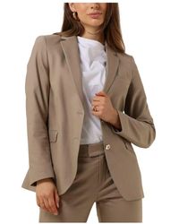 Mos Mosh - Beiger Mary Knight Blazer Damen - Lyst