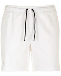 K-Way - Shorts bianchi dorian poli cotone - Lyst