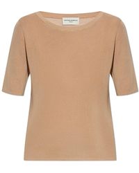 Officine Generale - Round-Neck Knitwear - Lyst