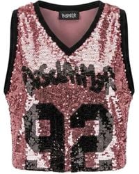 DISCLAIMER - Sleeveless Tops - Lyst
