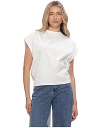 RUBY TUESDAY - Tops ,Wit ,Linnen Tops & T-Shirts Chara - Lyst