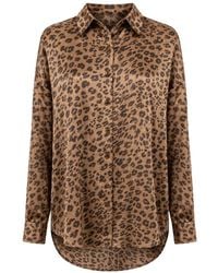 Imperial - Overhemden ,Bruin ,Polyester Shirts - Lyst