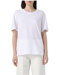 Paolo Pecora - Relaxed Fit Kurzarm-T-Shirt Mit Rundhalsausschnitt - Lyst