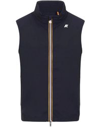 K-Way - Valen Stretch Nylon Jersey Vest - Lyst
