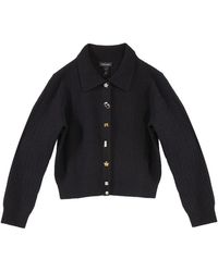 Marc Jacobs - Truien & Vesten ,Zwart ,Wol Charm Cableknit Vest - Lyst