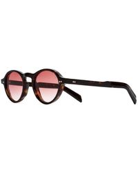 Cutler and Gross - Vintage oval sonnenbrille modell gr08 - Lyst