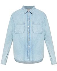 Paul Smith - Overhemden ,Blauw ,Denim Denim Overhemd - Lyst