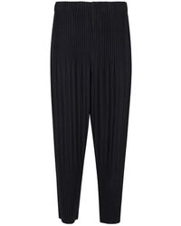 Issey Miyake - Slim-Fit Trousers - Lyst