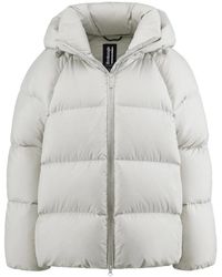Bomboogie - Oversized Donsjas Met Capuchon - Lyst
