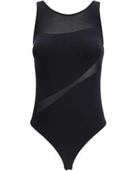 Wolford - Polyamide Bodysuit Met Lange Mouwen - Lyst