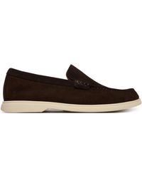 HUGO - Schoenen ,Bruin ,Suède Sienne Loaf - Lyst