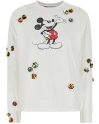 Coperni - X Disney Mickey Embellished T-Shirt - Lyst