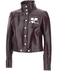 Courreges - Reedition Vinyl Jas - Lyst
