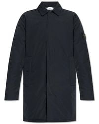 Stone Island - Single-Breasted Coats - Lyst