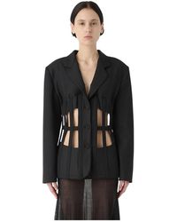 MEIMEIJ - Jassen ,Zwart ,Blazer - Lyst