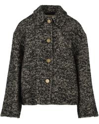 L'Autre Chose - Jassen ,Zwart ,Zwarte Jas Voor Vrouwen - Lyst